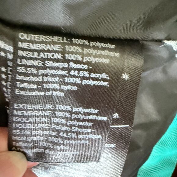 Burton Women’s DRYRIDE Teal Document Ski/Snowboarding Jacket - Picture 8 of 9